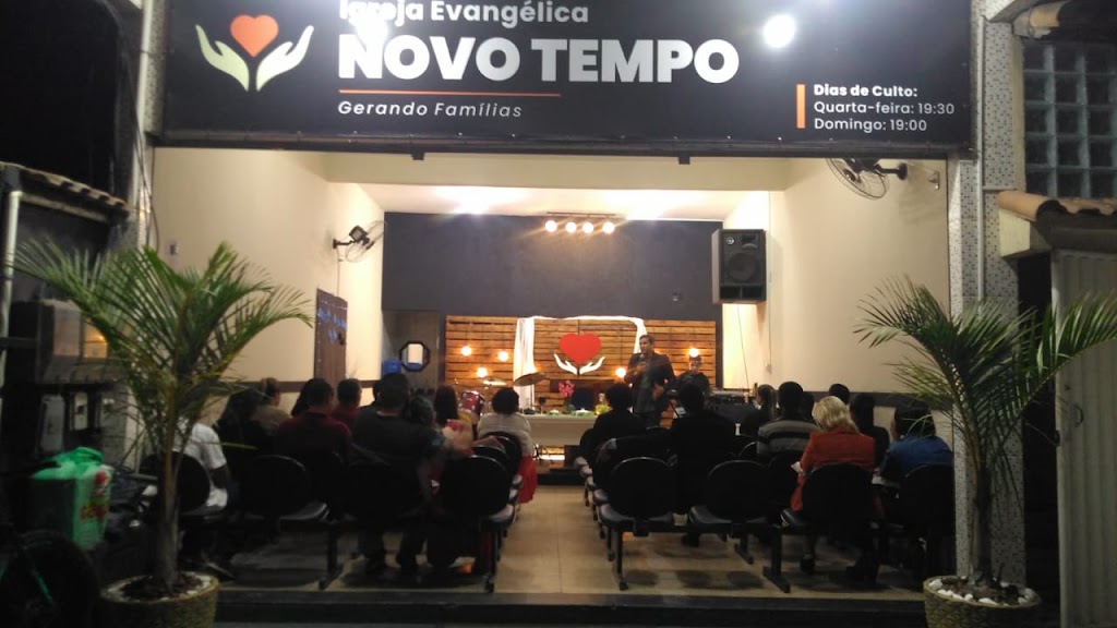 Fachada de Igreja Evangélica Novo Tempo