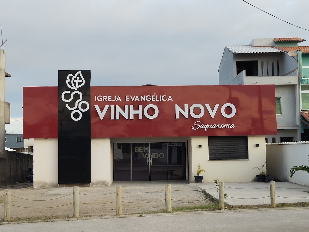 Fachada de Igreja Evangélica Vinho Novo em Saquarema