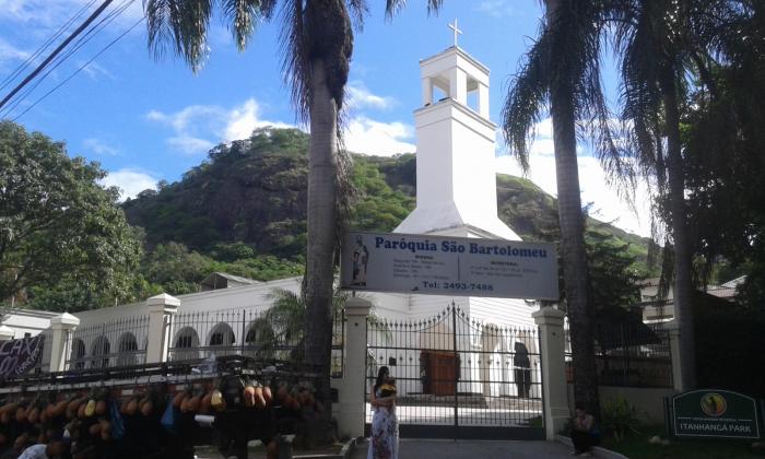 Fachada de Paróquia São Bartolomeu