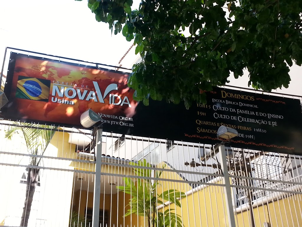 Fachada de Igreja de Nova Vida da Usina
