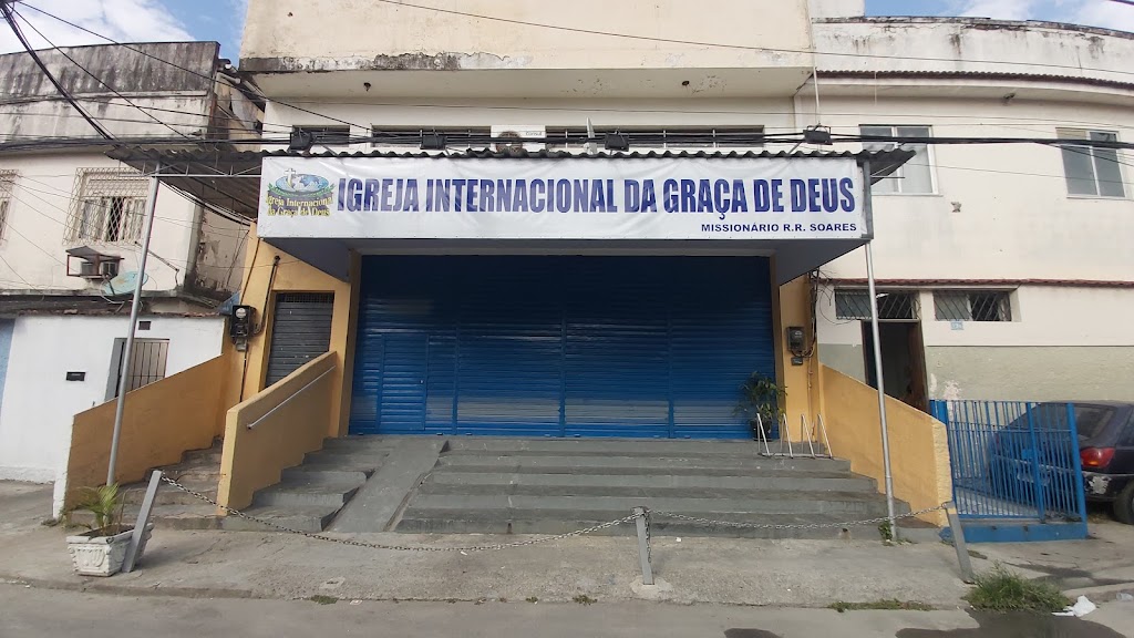Fachada de IIGD - Igreja Internacional da Graça de Deus - Gardênia Azul