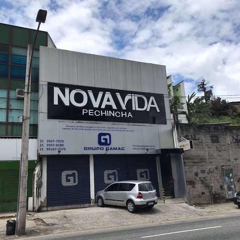 Fachada de Igreja de Nova Vida no Pechincha