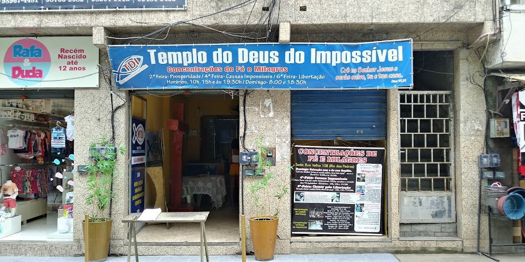 Fachada de Igreja do Evangelho Quadrangular