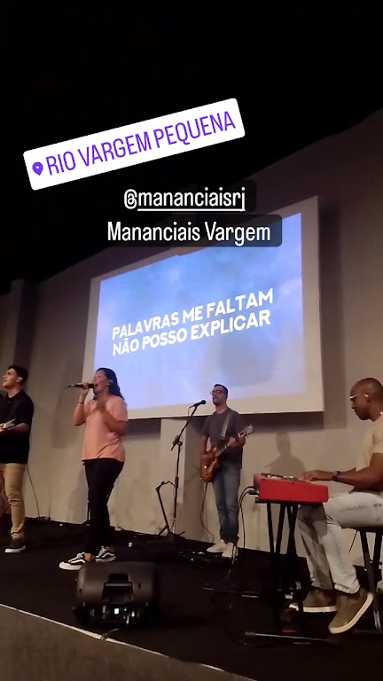Fachada de Igreja Mananciais
