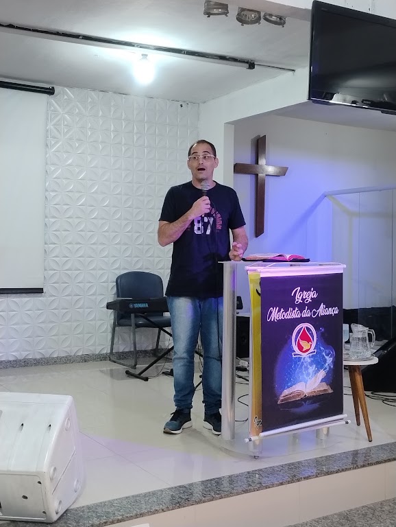 Fachada de Igreja Metodista da Aliança em Santíssimo