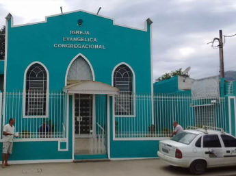 Fachada de Igreja Evangélica Congregacional de Santíssimo