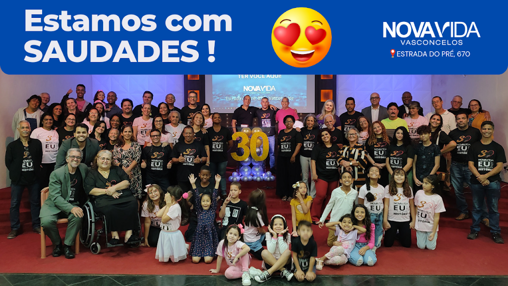Fachada de IGREJA NOVA VIDA EM VASCONCELOS