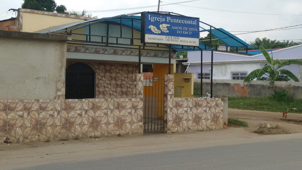 Fachada de Igreja Pentecostal Amor de Deus do Km 37