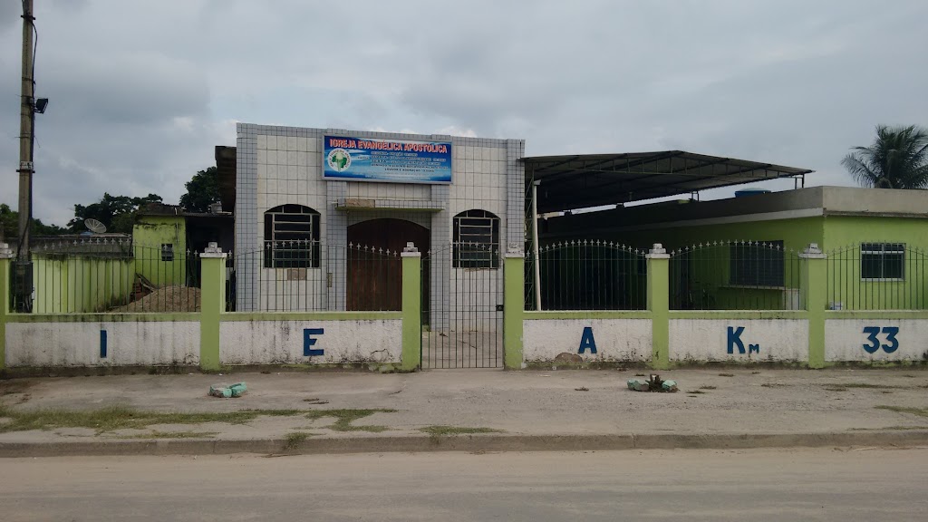 Fachada de Igreja Evangélica Apostólica KM 33