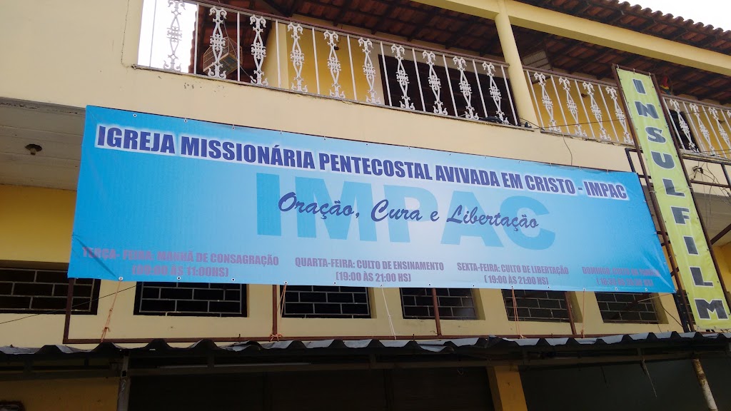 Fachada de Igreja Missionária Pentecostal