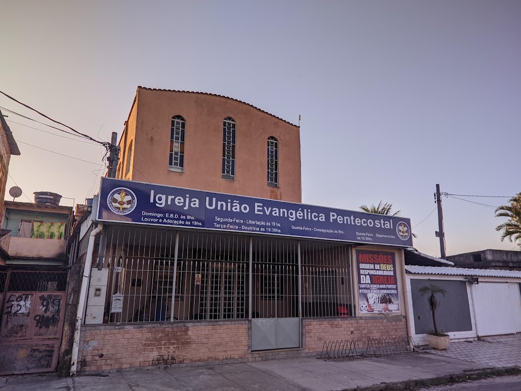 Fachada de Igreja União Evangélica Pentecostal de Santa Margarida