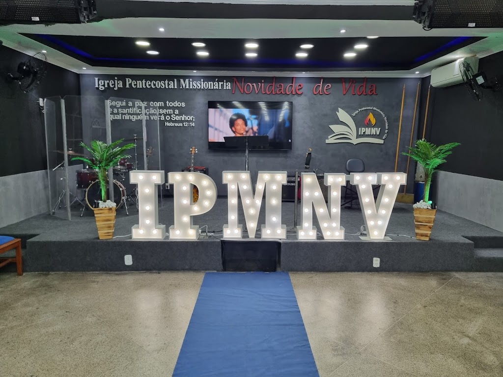 Fachada de IPMNV - Igreja Pentecostal Missionária Novidade de Vida