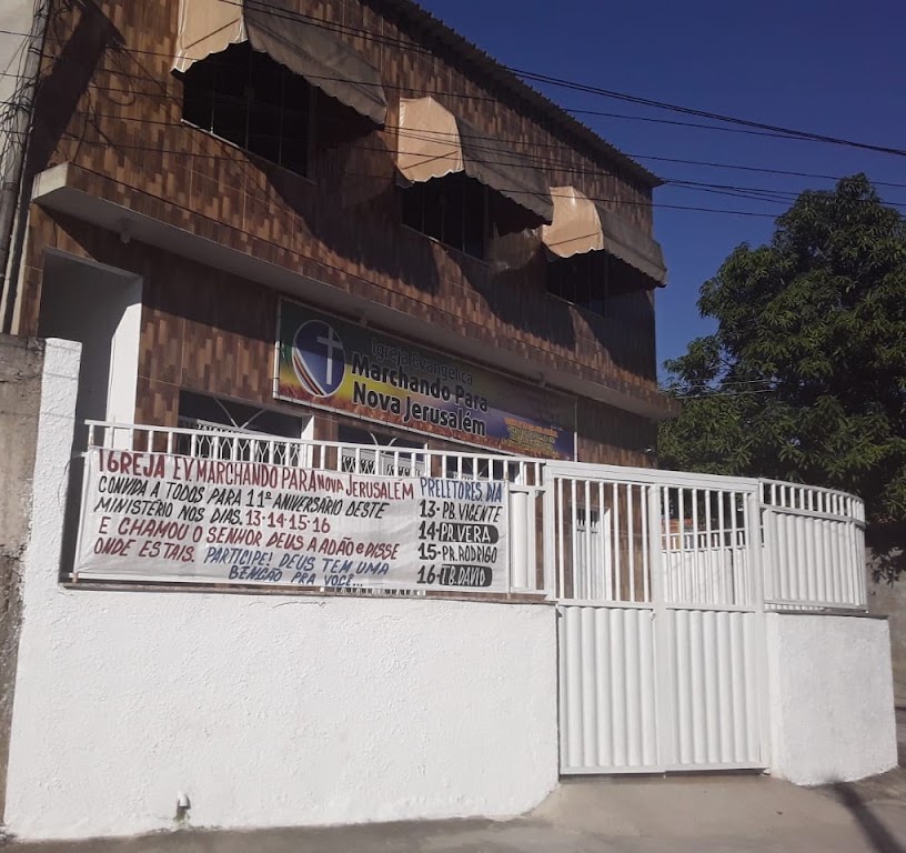 Fachada de Igreja Evangélica Marchando Para Nova Jerusalém