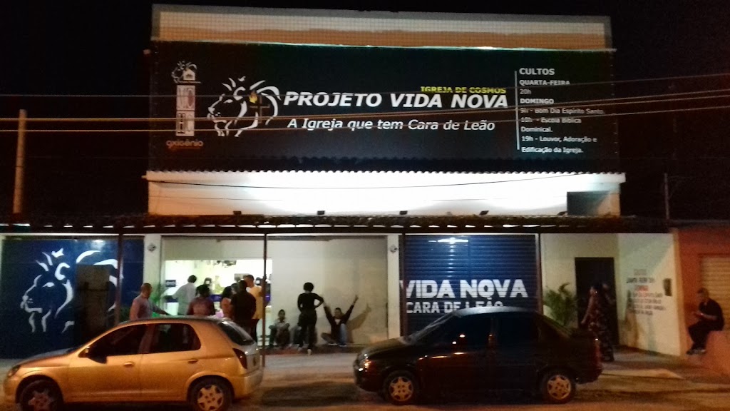 Fachada de Projeto Vida Nova em Cosmos
