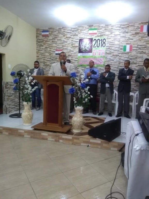Fachada de ADELVEP. Igreja Assembleia De Deus Lírio Dos Vales Em Paciência.