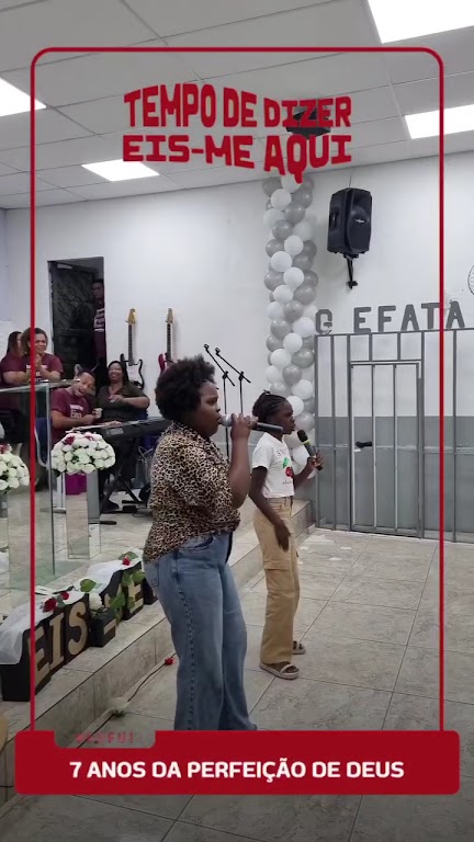 Fachada de Igreja Evangélica Aliança com Cristo
