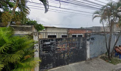 Fachada de Igreja Evangélica Batista Missionária Deus é Fiel Congregação em Rua Marina