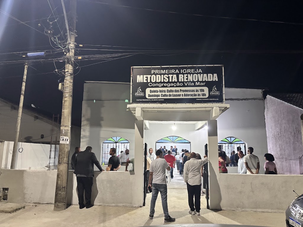 Fachada de Primeira Igreja Metodista Renovada Em Vila Mar