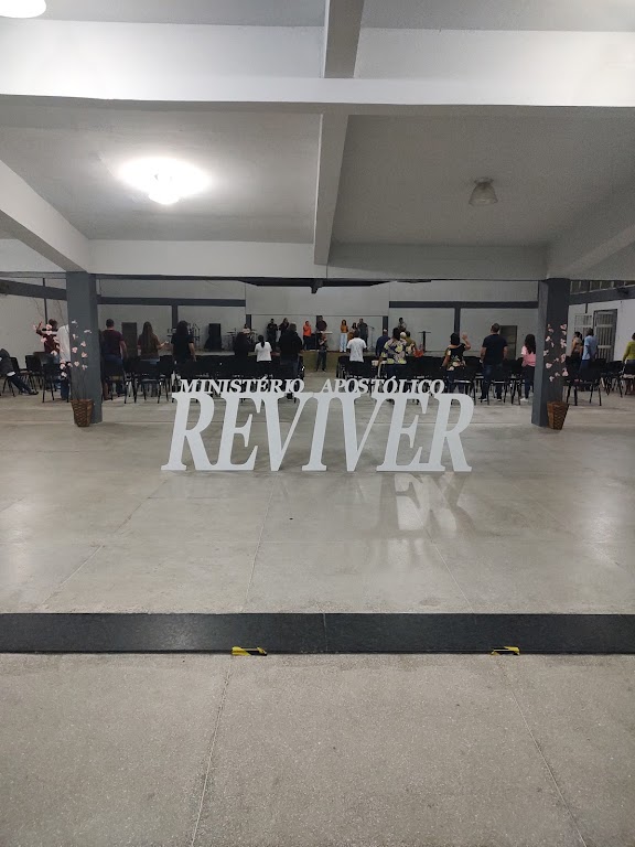Fachada de Igreja Evangélica Ministério Reviver