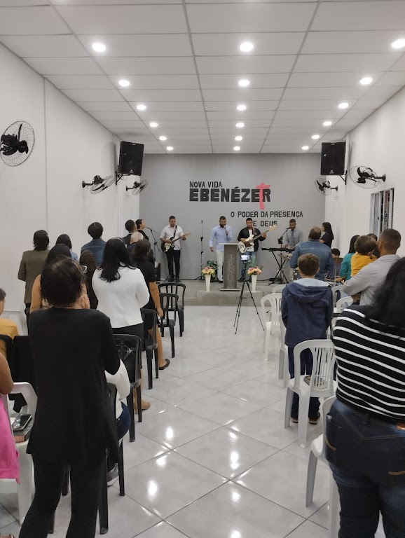Fachada de Igreja Nova Vida Ebenezer Sepetiba