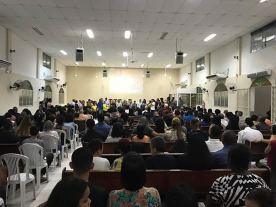 Fachada de Igreja Evangélica Congregacional Renovada em Santa Cruz