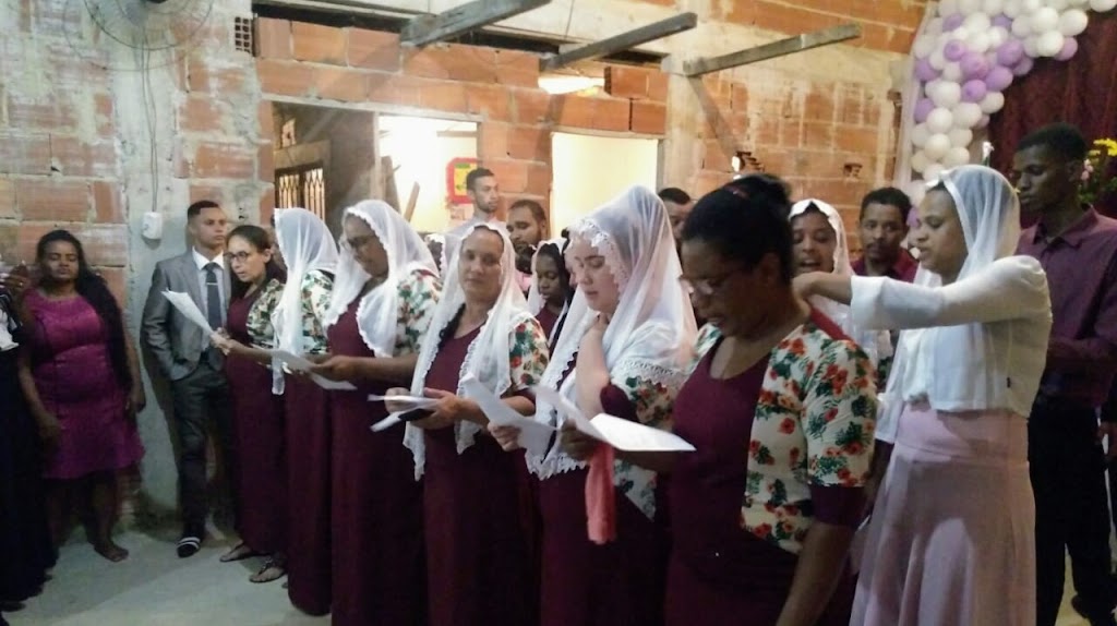 Fachada de Igreja casa de oração nos tempos da restauração