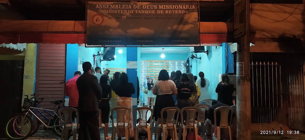 Fachada de AD Missionária Ministério Tanque de Betesda