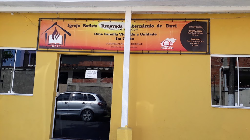 Fachada de Igreja Batista Renovada Tabernáculo de Davi