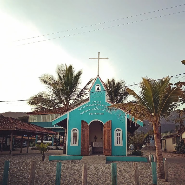 Fachada de Capela Nossa Senhora dos Navegantes e Sagrado Coração de Jesus