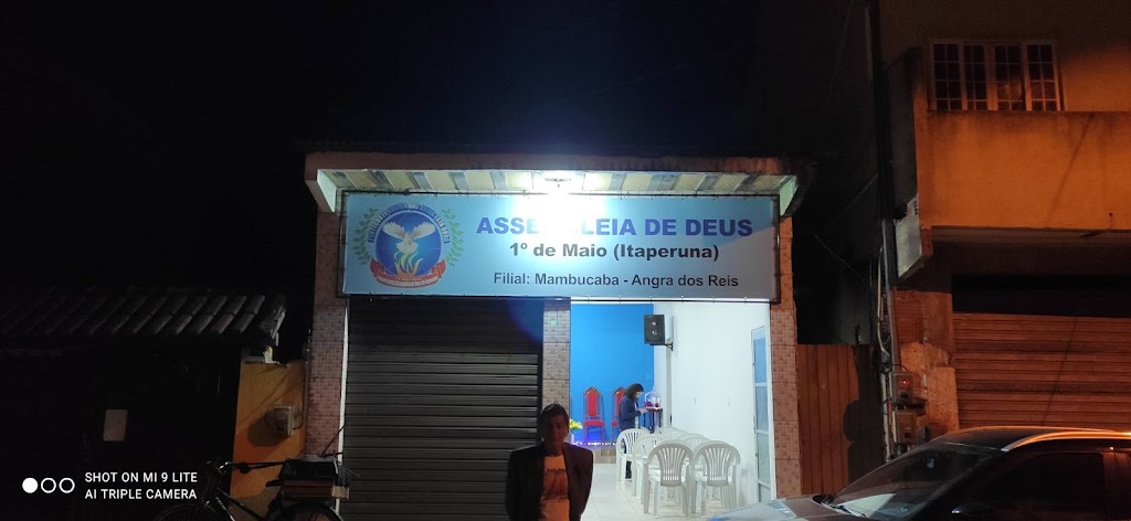 Fachada de 1ª Igreja Assembléia de Deus de Itaperuna