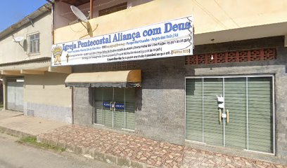 Fachada de Igreja Pentecostal Aliança com Deus.