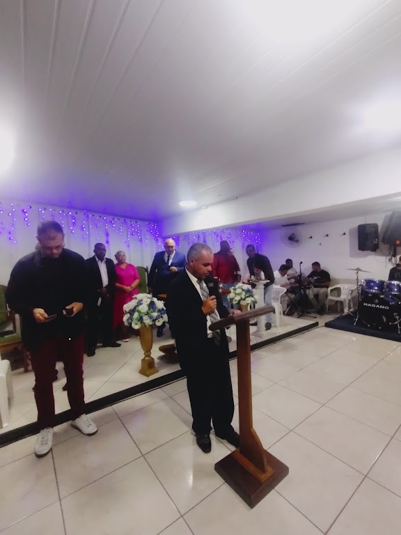 Fachada de Assembleia de Deus Ministério Palmeiras no Frade