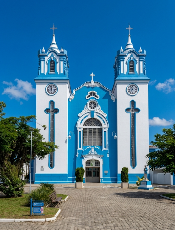 Fachada de Basílica Imaculada Conceição