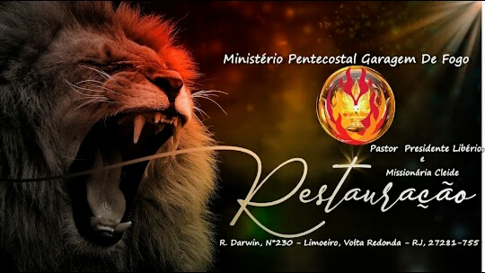 Fachada de Ministério Pentecostal Garagem de Fogo