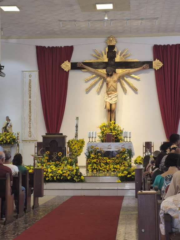 Fachada de Paróquia São Sebastião