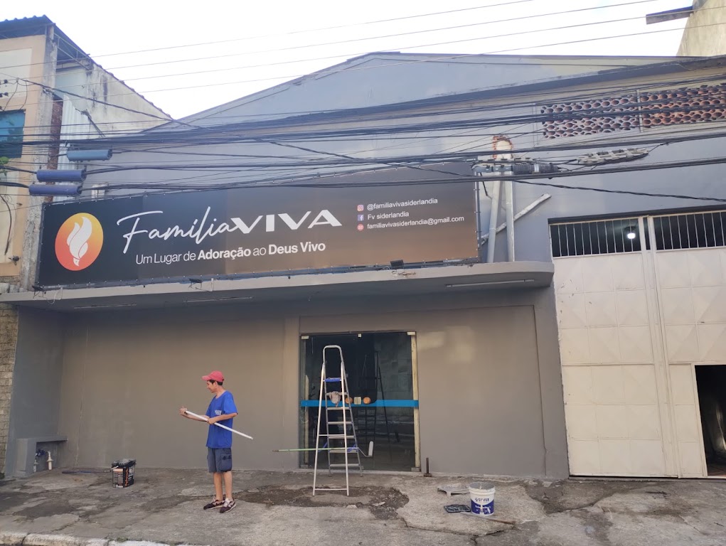 Fachada de Igreja Família Viva Siderlândia