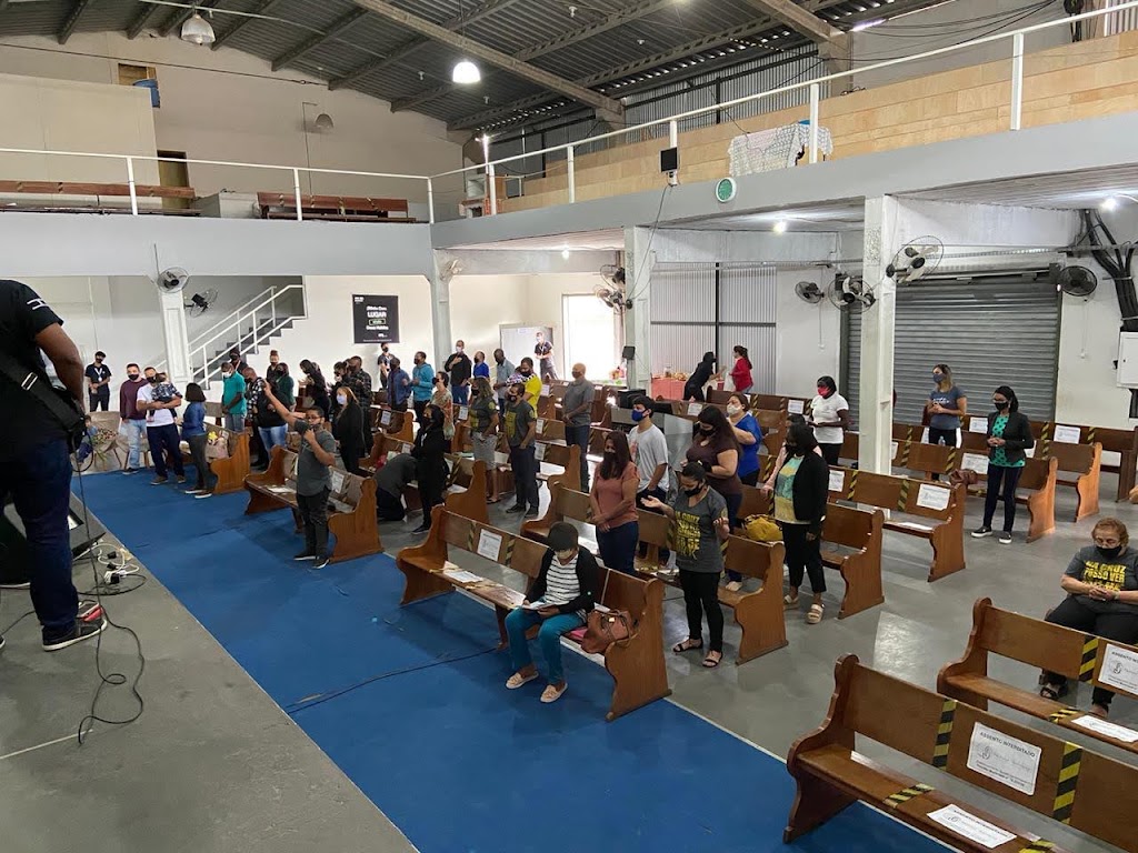 Fachada de Igreja Evangélica Novo Tempo - CVR