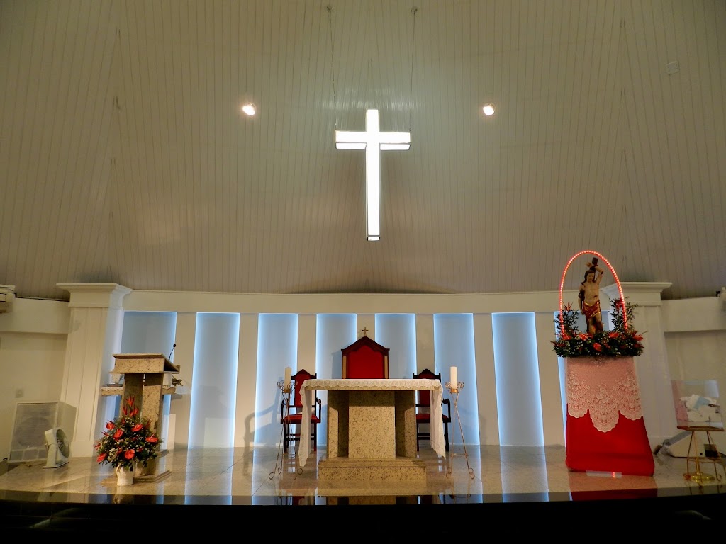 Fachada de Igreja São Sebastião-Sessenta