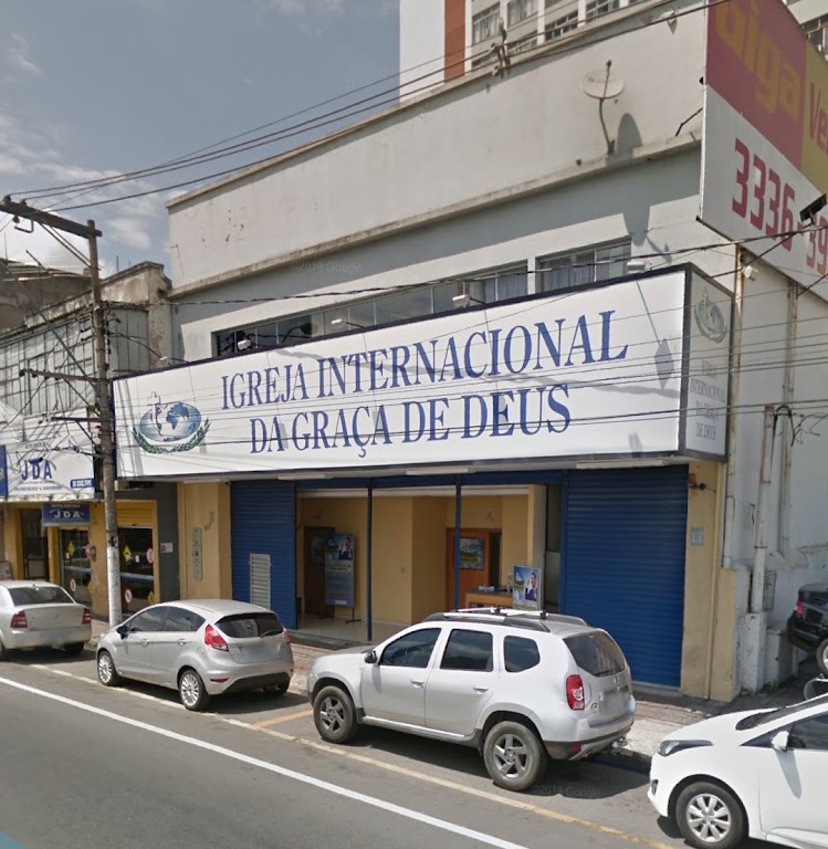 Fachada de Igreja Internacional da Graça de Deus