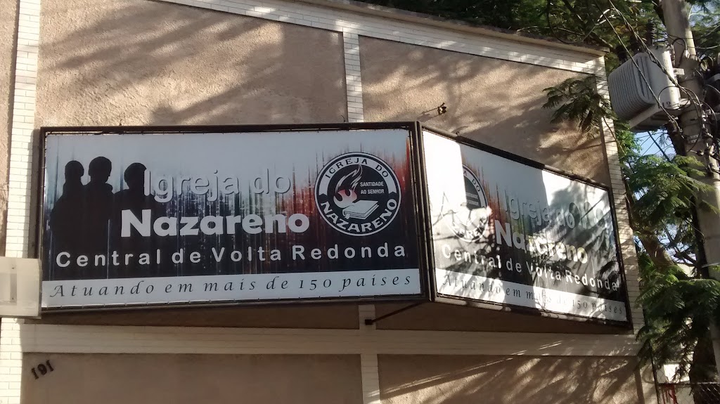 Fachada de Igreja Nazareno Central de Volta Redonda