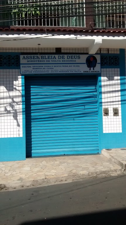 Fachada de Assembléia de Deus Ministério de Volta Redonda
