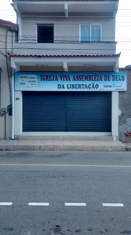 Fachada de Igreja Viva Assembléia de Deus da Libertação