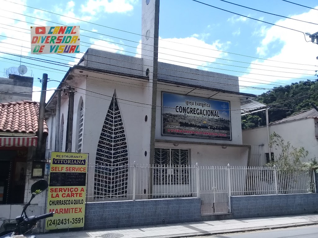 Fachada de Igreja Evangélica Congregacional de Piraí