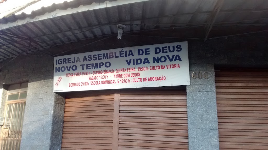 Fachada de Igreja Assembléia De Deus Novo Tempo Nova Vida