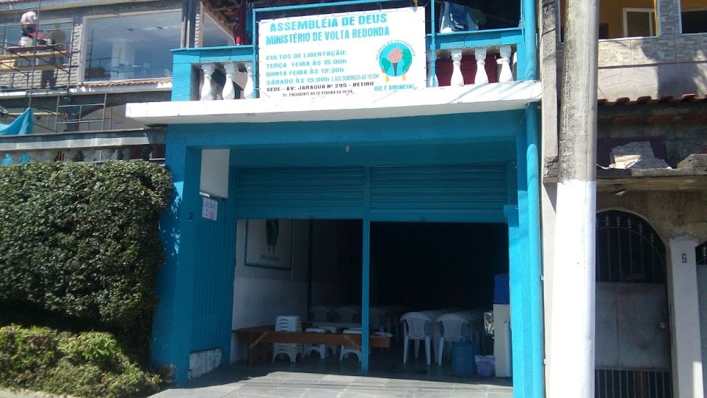 Fachada de Igreja Evangélica Assembléia de Deus Ministério de Vassouras