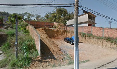 Fachada de Igreja Batista Central, congregação em Candelária