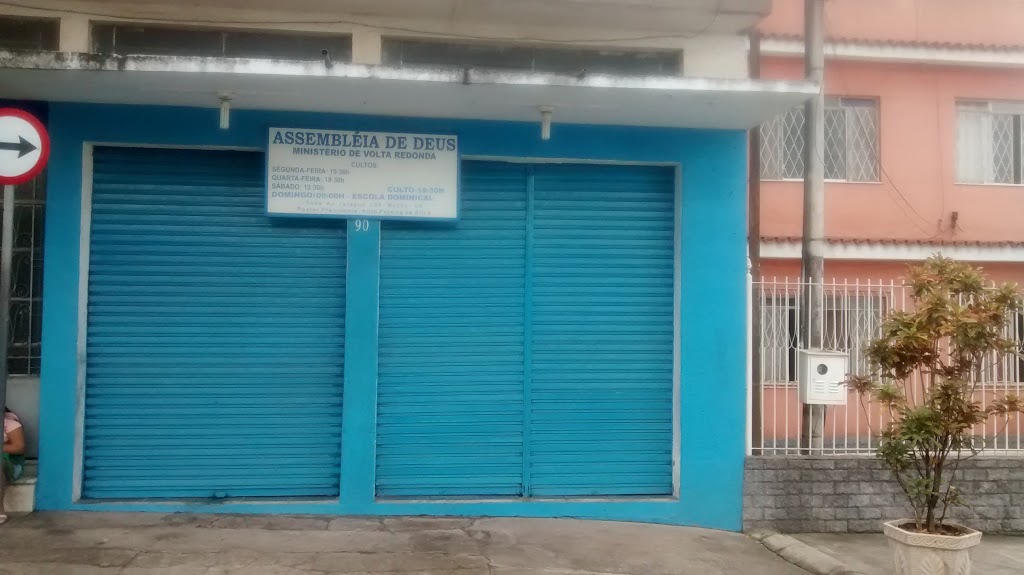 Fachada de Assembléia de Deus