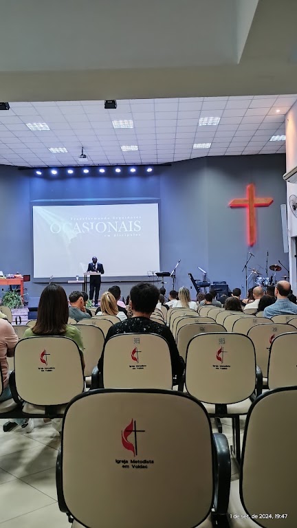 Fachada de Igreja Metodista em Voldac