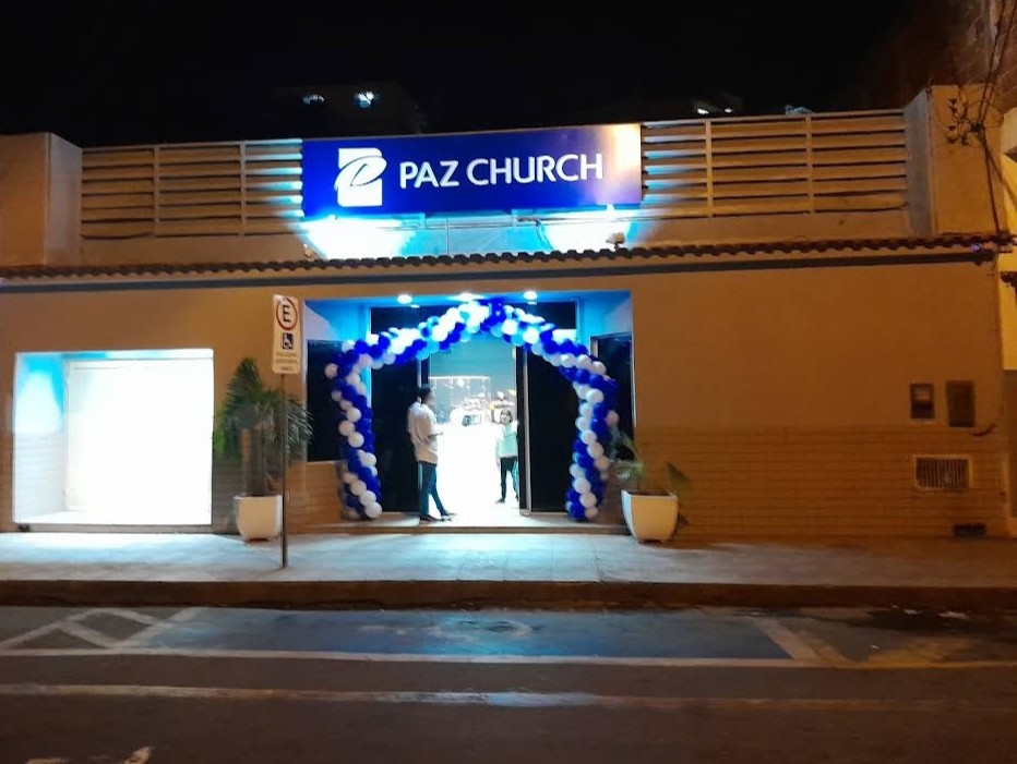Fachada de Paz church Volta Redonda