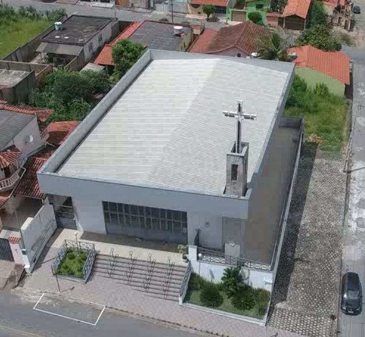Fachada de Capela São Luís Gonzaga